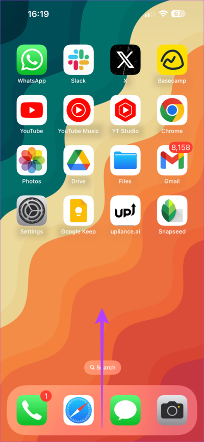 Bring-Recent-Apps-Down 9 طرق لإصلاح تجمد وتوقف مقاطع الفيديو في قصص ومنشورات Instagram