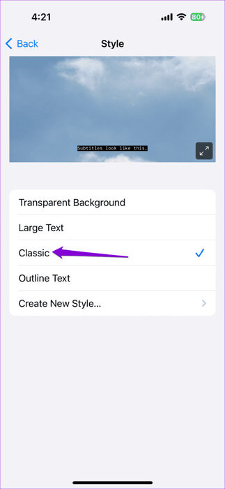 Caption-Settings-on-iPhone-473x1024-1 أفضل 8 إصلاحات لعدم عمل الترجمات المغلقة على YouTube