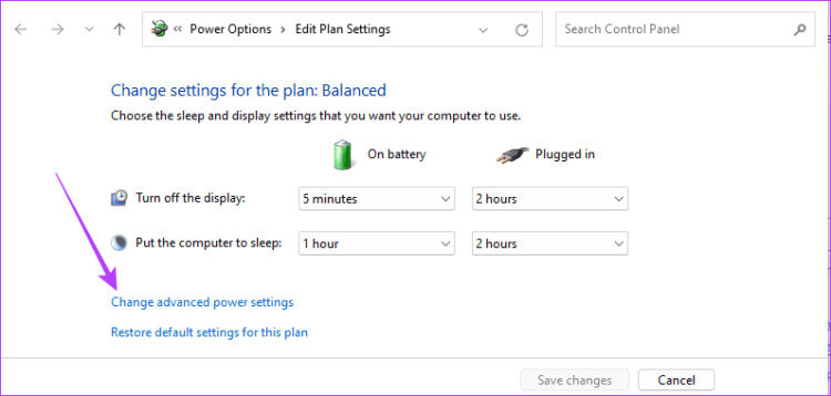 Change-power-settings-750x358-1 أفضل 9 إصلاحات لمشكلة شاشة الموت الزرقاء عند ممارسة الألعاب على Windows 11