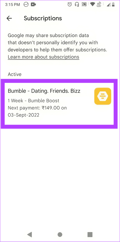 Choose-Bumble-1 كيفية إلغاء اشتراك Bumble على iPhone وAndroid