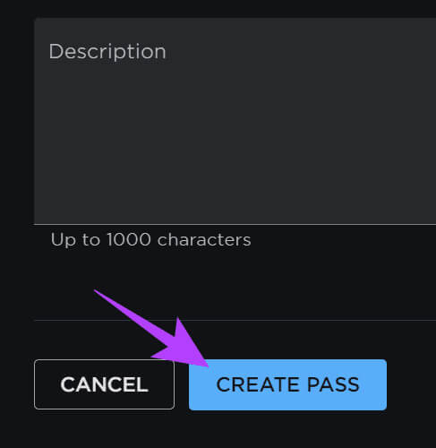 Choose-Create-Pass كيفية إرسال Robux إلى حساب آخر للكمبيوتر الشخصي والهاتف المحمول