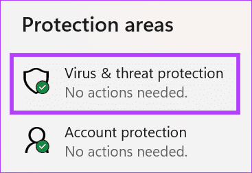Choose-virus-and-threat-protection-1 14 أفضل الطرق لإصلاح رمز الخطأ Roblox 268