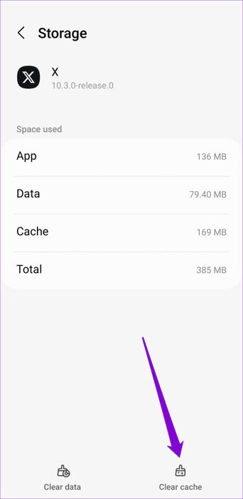 Clear-Twitter-App-Cache-500x1024-1 أفضل 9 إصلاحات لمشكلة Twitter عالق على شاشة التحميل
