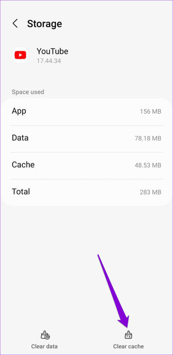 Clear-YouTube-Cache-5-500x1024-1 أفضل 8 إصلاحات لعدم عمل الترجمات المغلقة على YouTube