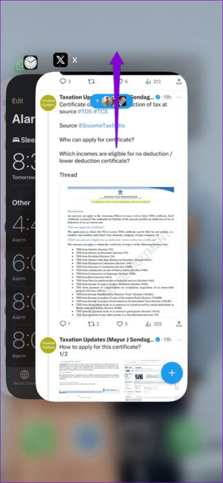 Close-Twitter-App-on-iPhone-474x1024-1 أفضل 9 إصلاحات لمشكلة Twitter عالق على شاشة التحميل