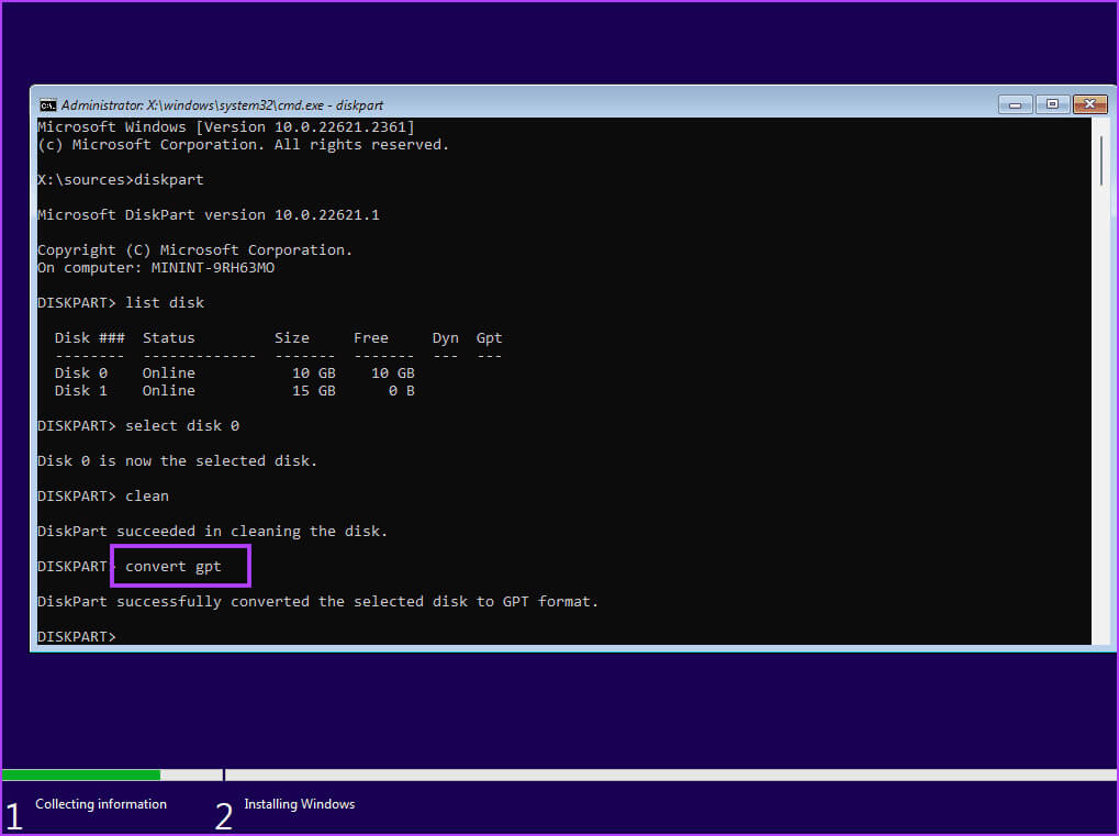 Convert-disk-to-mbr-4 أفضل 7 إصلاحات لمشكلة "لم يتم العثور على برامج تشغيل الأجهزة" أثناء تثبيت Windows 10 أو 11