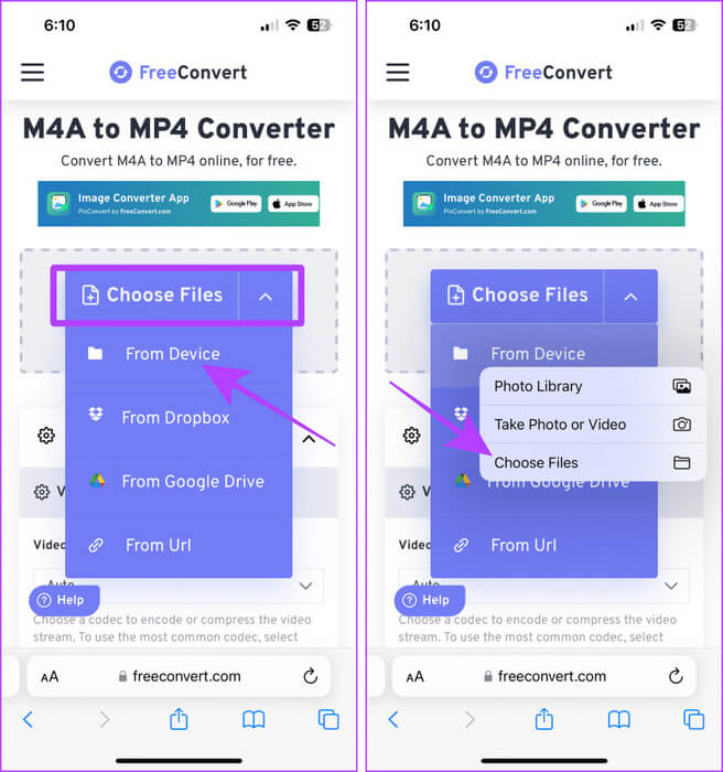 Convert-m4a-to-mp4 5 طرق لنسخ المذكرات الصوتية على iPhone