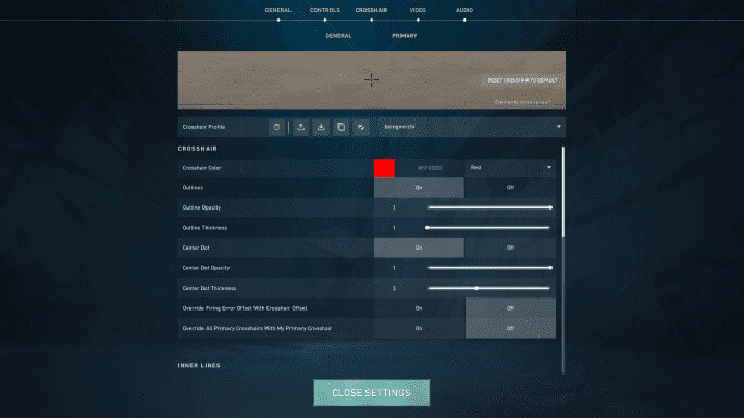 Crosshair-Best-Sensitivity-for-Valorant-684x385-1 كيفية العثور على أفضل حساسية لـ Valorant