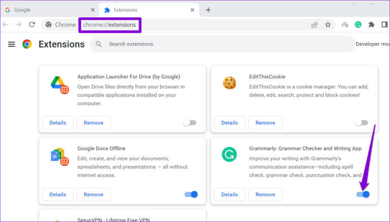 Disable-Extensions-in-Chrome-5-768x437-1 أفضل 8 إصلاحات لعدم عمل الترجمات المغلقة على YouTube