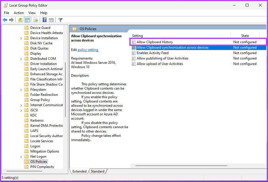 كيفية تمكين مزامنة الحافظة في Windows 11 - %categories