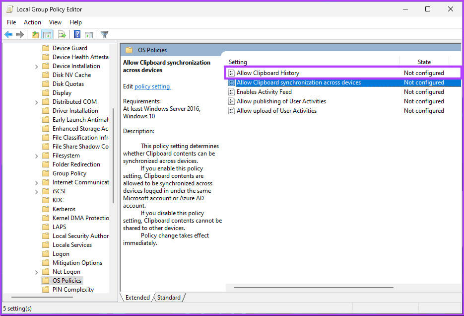 Enable-Clipboard-Syncing-in-Windows-11_24 كيفية تمكين مزامنة الحافظة في Windows 11