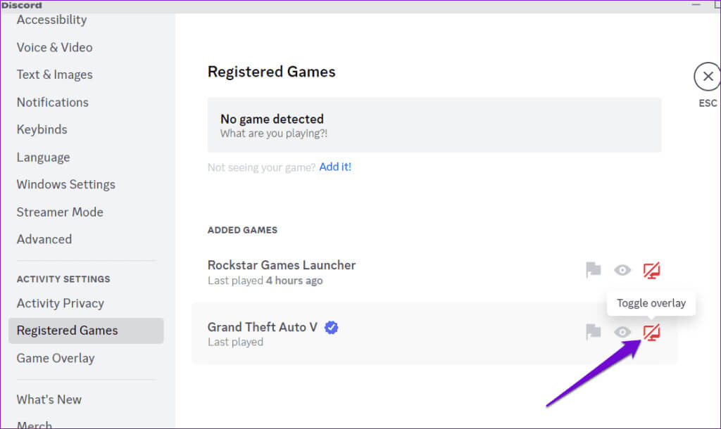 Enable-Discord-Overlay-for-a-Game-on-Windows-1024x610-1 أفضل 6 إصلاحات لعدم عمل Discord Overlay على Windows