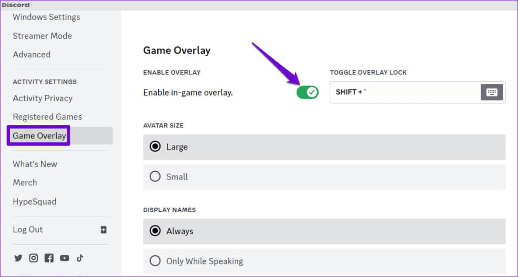 Enable-Discord-Overlay-on-Windows-1024x548-1 أفضل 6 إصلاحات لعدم عمل Discord Overlay على Windows