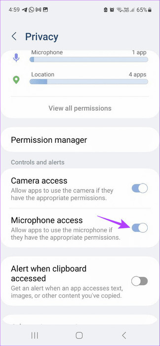 Enable-mic-access 8 إصلاحات لخطأ لا يوجد إذن لتمكين الكتابة الصوتية على Android