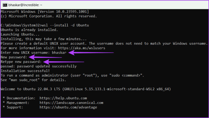 Enter-UNIX-username-and-Password-682x385-1 كيفية إنشاء مفاتيح SSH على Windows