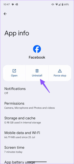 Facebook-Not-Working-on-Wi-Fi-5-461x1024-1 أفضل 10 طرق لإصلاح عدم عمل Facebook على شبكة Wi-Fi