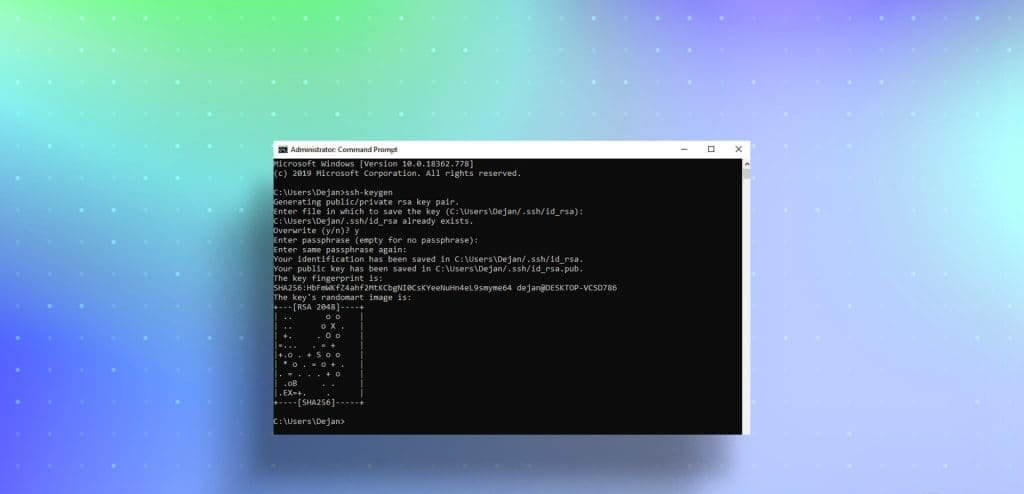 How-to-Generate-SSH-Keys-on-Windows-1024x576-1 كيفية إنشاء مفاتيح SSH على Windows