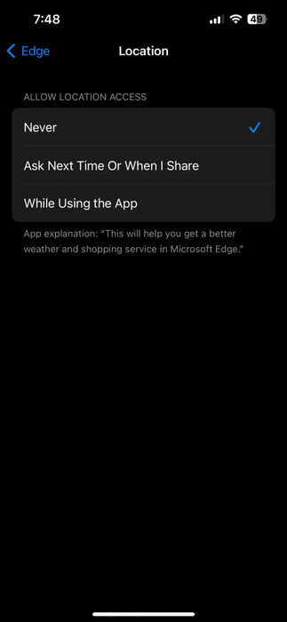 IMG_1188-473x1024-1 أفضل 6 إصلاحات لعدم عمل Microsoft Edge على iPhone وiPad وMac