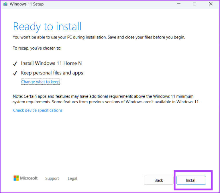 In-Place-upgrade-6-2-768x673-1 أفضل 8 طرق لإصلاح خطأ DISM 50 في Windows 10 و11