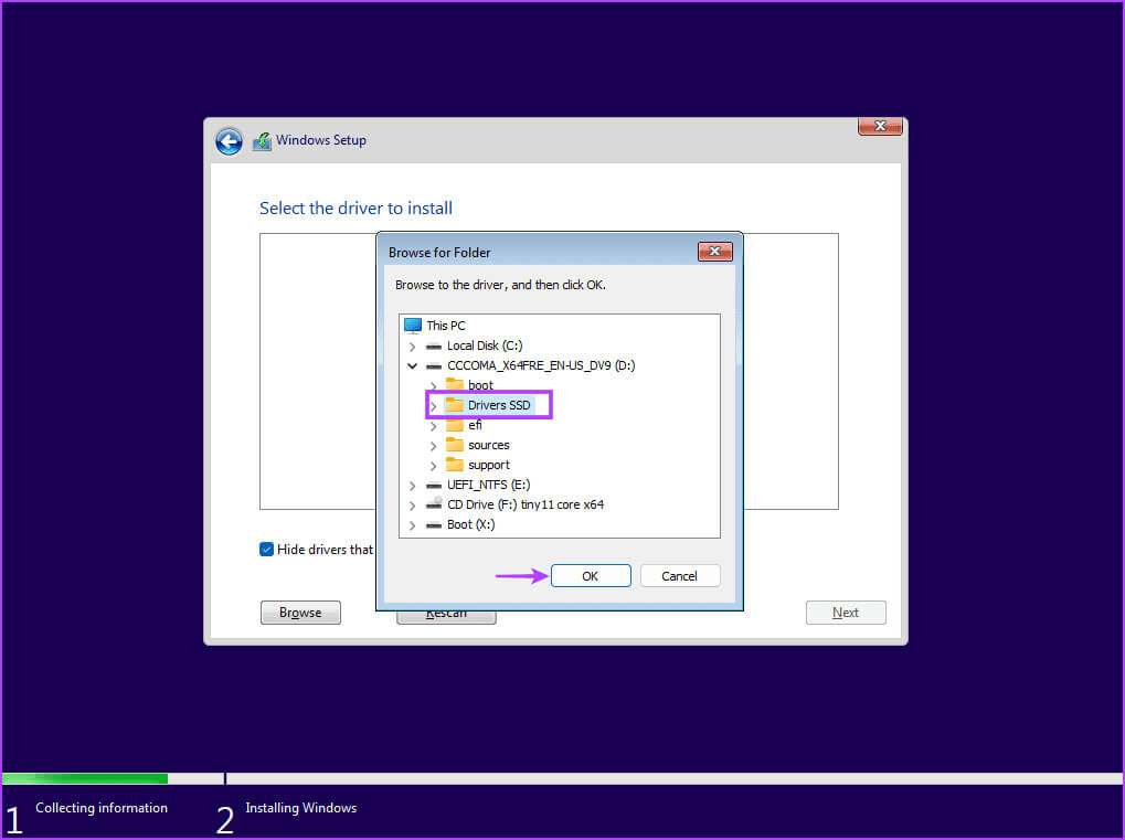 Install-missing-drivers-2 أفضل 7 إصلاحات لمشكلة "لم يتم العثور على برامج تشغيل الأجهزة" أثناء تثبيت Windows 10 أو 11