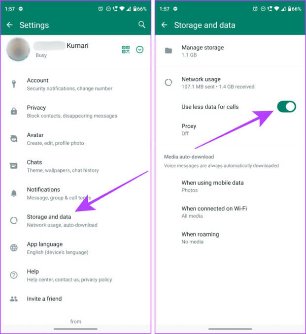 Low-Data-Calls-Setting-WhatsApp-Android-768x840-1 كيفية إيقاف التنزيل التلقائي في WhatsApp على الهاتف المحمول والكمبيوتر