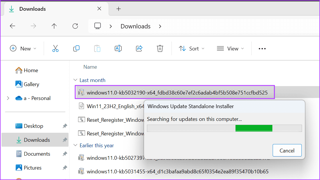 Manually-Update-Your-Windows-PC-4 أفضل 7 إصلاحات لخطأ "توقف المضيف الأصلي عن العمل" في Windows 11