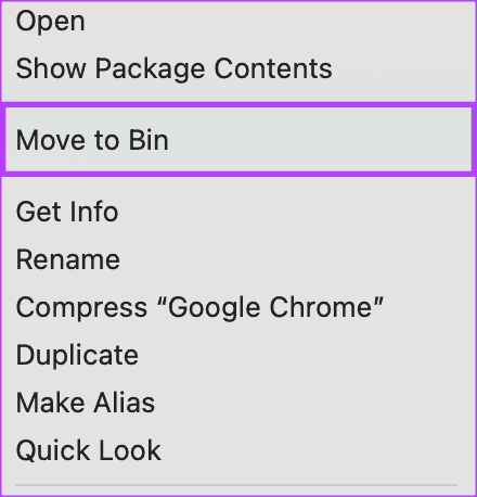 Move-to-Bin 9 طرق لإصلاح عدم تحميل بعض مواقع الويب على Mac