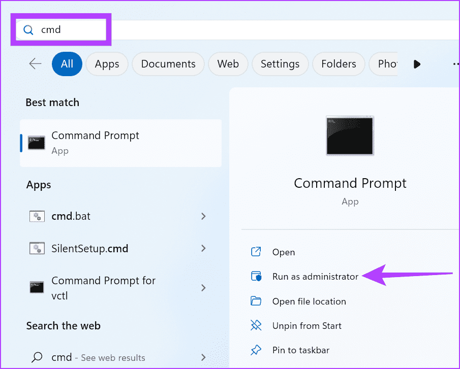 Open-CMD-12 أفضل 7 إصلاحات لخطأ "توقف المضيف الأصلي عن العمل" في Windows 11
