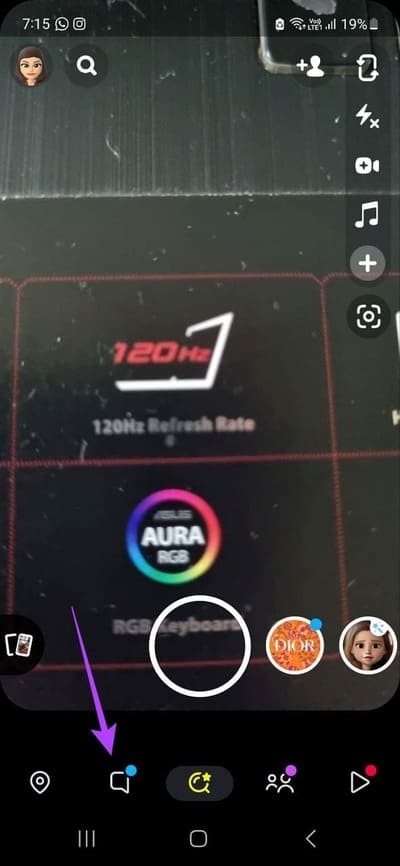 Open-Chat-window كيفية رؤية الأصدقاء المحذوفين على Snapchat