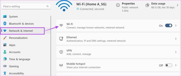 Open-Internet-Settings-1-1-750x315-1 9 إصلاحات لخطأ "لا يمكن الاتصال بهذه الشبكة" على Windows 11