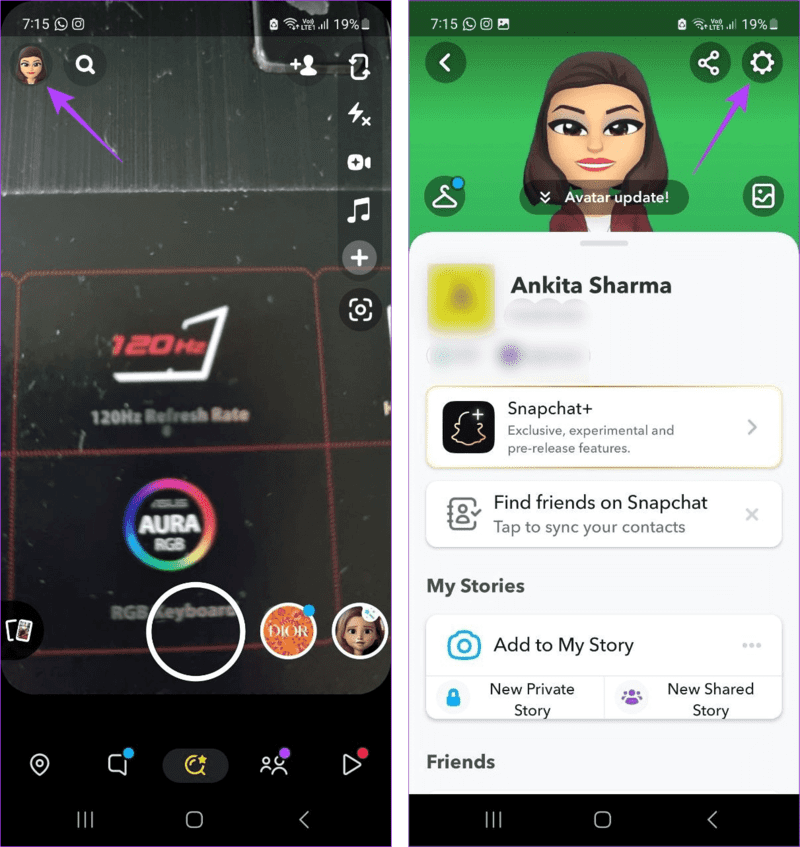 Open-Snapchat-settings-3 كيفية رؤية الأصدقاء المحذوفين على Snapchat