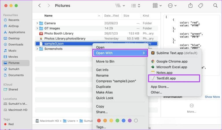 Open-With-Textedit-768x452-1 كيفية فتح ملفات JSON على Windows وMac