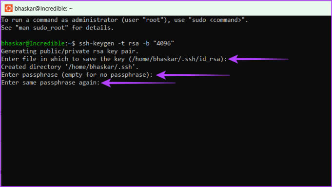Provide-the-desired-path-hit-the-Enter-enter-passphrase-and-confirm-by-pressing-Enter-681x385-1 كيفية إنشاء مفاتيح SSH على Windows