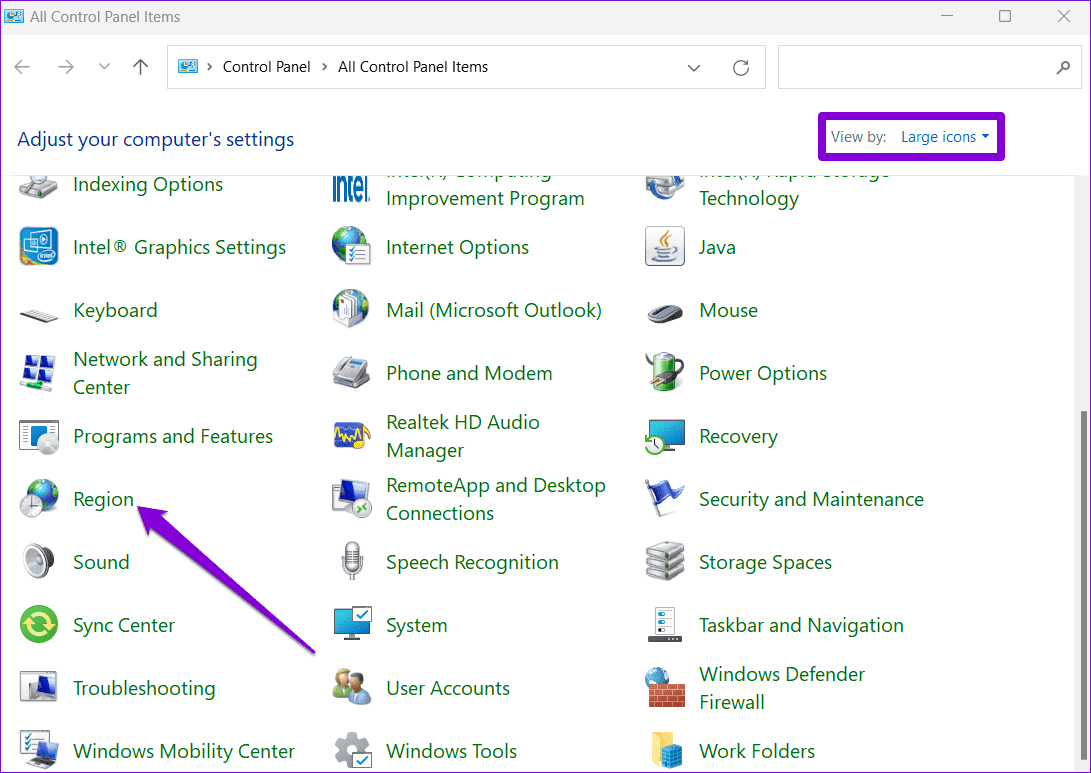 Region-Settings-on-Windows أفضل 7 إصلاحات لعدم عمل دردشة Roblox على Windows