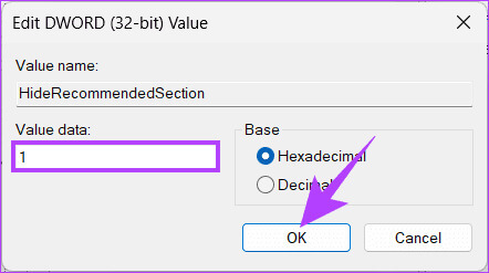Remove-Recommended-in-Windows-11_8 5 طرق لإزالة التوصيات المستحسنة في Windows 11
