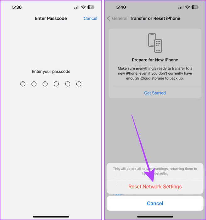 Reset-Network-Settings-on-iPhone-4-768x820-1 كيفية استخدام البريد الصوتي (الناقل والمباشر) على iPhone