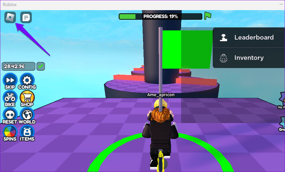 Roblox-In-Game-Options-1 أفضل 7 إصلاحات لعدم وجود صوت في Roblox على Windows