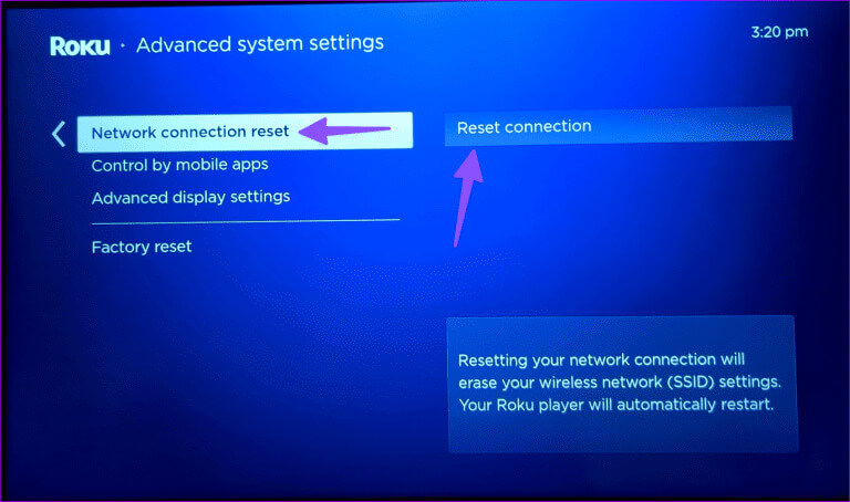 Roku-not-Connecting-to-Wi-Fi-or-Internet-15-768x454-1 أفضل 10 طرق لإصلاح عدم اتصال Roku بشبكة Wi-Fi