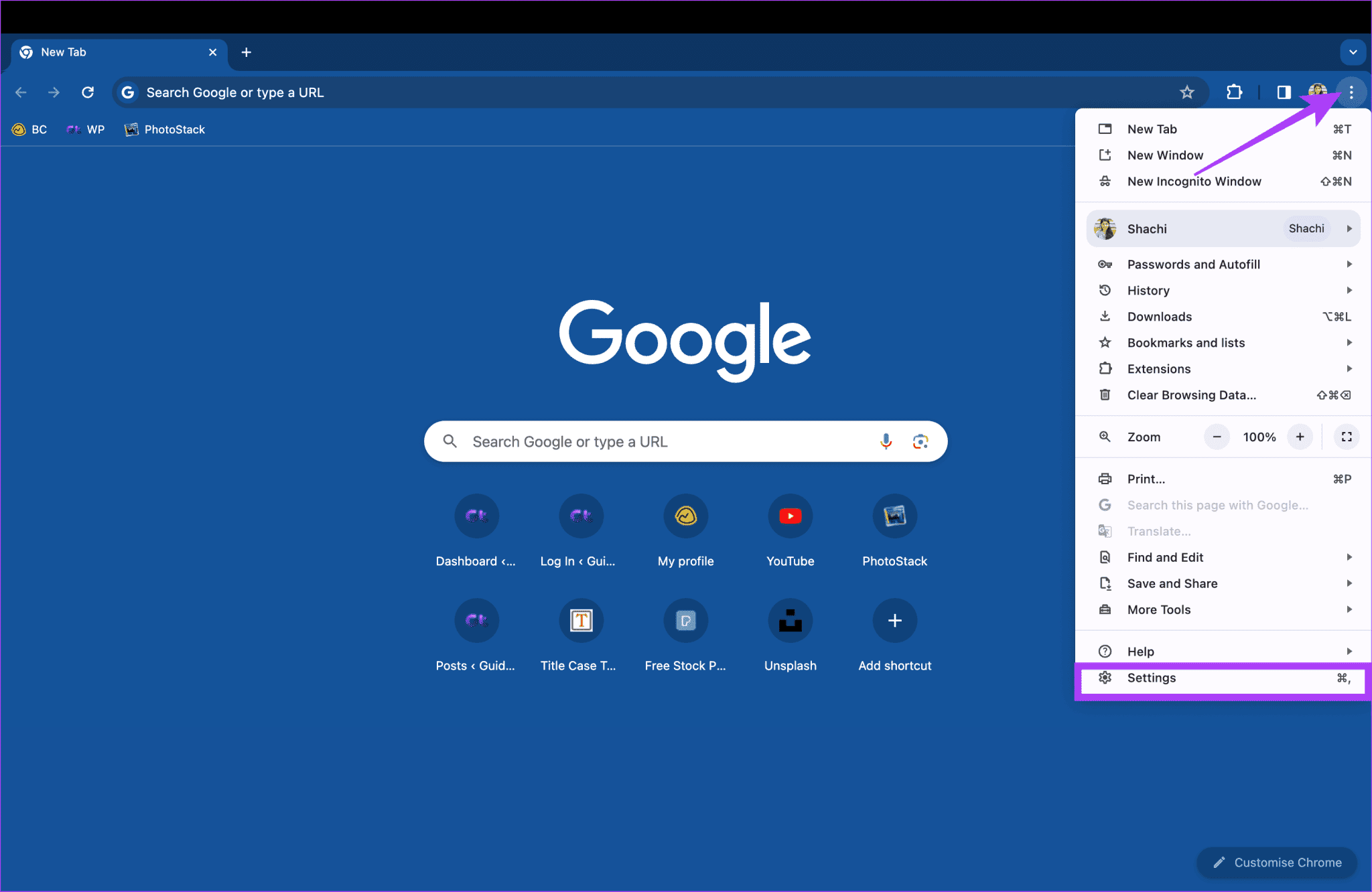 Settings-Google-Chrome-2048x1332-1 9 طرق لإصلاح عدم تحميل بعض مواقع الويب على Mac