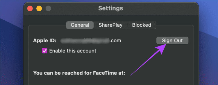 Sign-Out-of-your-Apple-ID-in-FaceTime-750x293-1 أفضل 5 طرق لإيقاف تشغيل Ringer (المكالمات الهاتفية) على Mac