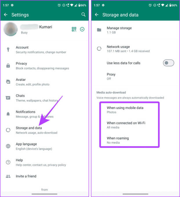 Storage-and-Data-Settings-WhatsApp-Android-768x840-1 كيفية إيقاف التنزيل التلقائي في WhatsApp على الهاتف المحمول والكمبيوتر