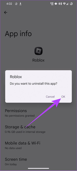 Tap-Ok-to-confirm-2-692x1536-1 14 أفضل الطرق لإصلاح رمز الخطأ Roblox 268