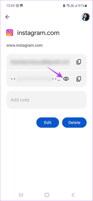 Tap-on-See-Password هل يمكنك العثور على كلمة مرور Instagram الخاصة بك على الهاتف المحمول وسطح المكتب