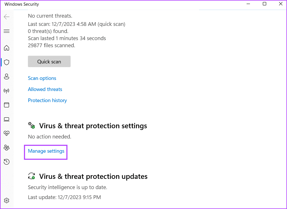 Temporarily-Disable-Antivirus-Program-2 أفضل 7 إصلاحات لخطأ الفيروس "لم تكتمل العملية بنجاح" في Windows 11