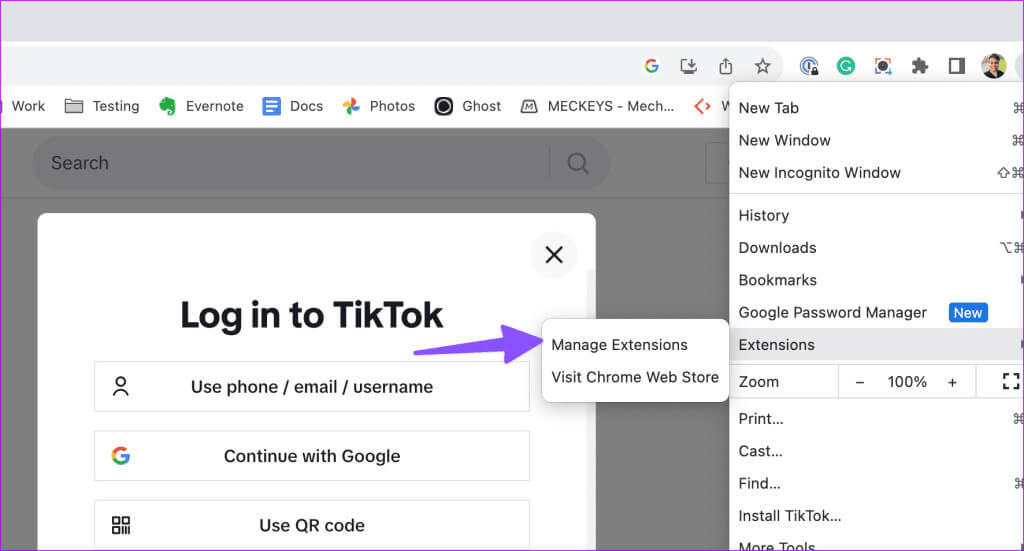 TikTok-Not-Working-in-Browser-11-1024x551-1 أفضل 10 طرق لإصلاح عدم عمل TikTok في متصفح الويب