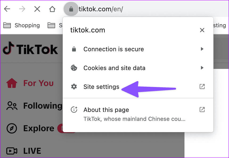 TikTok-Not-Working-in-Browser-8 أفضل 10 طرق لإصلاح عدم عمل TikTok في متصفح الويب