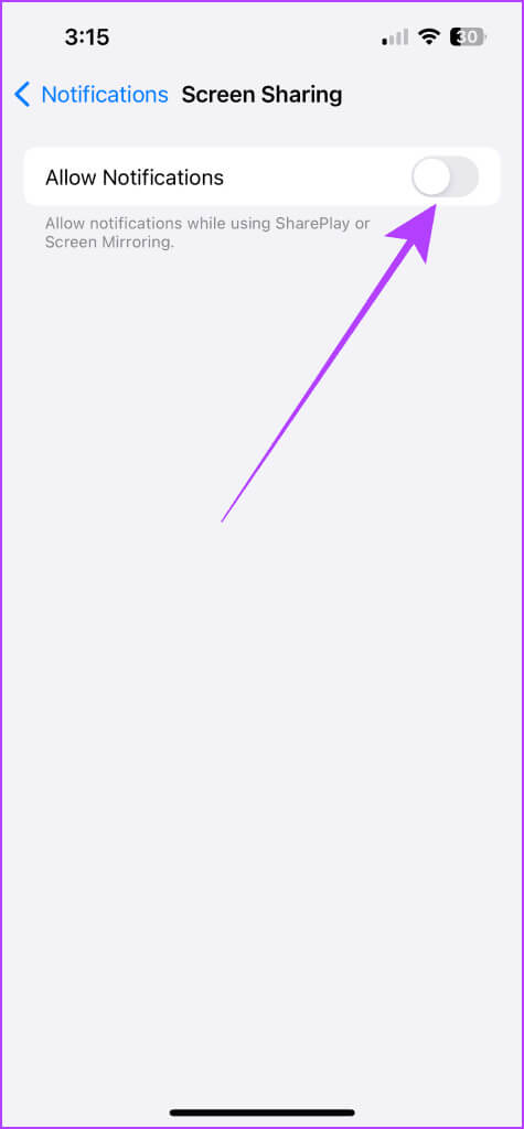 Turn-Off-Notifications-while-Screen-Sharing-on-iPhone-475x1024-1 طريقتان لعكس شاشة iPhone على Mac