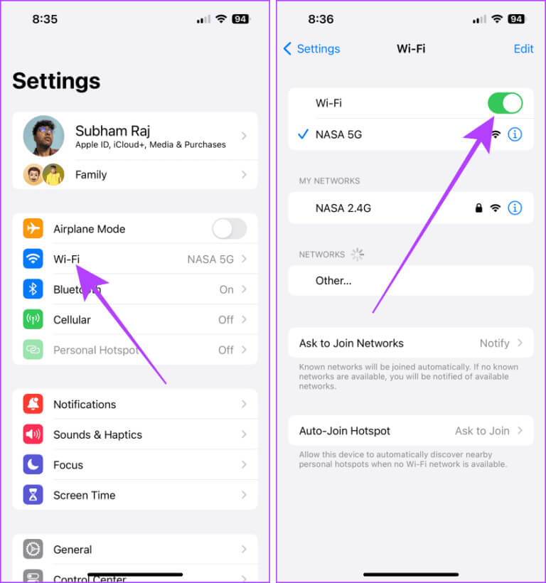 Turn-Off-Wi-Fi-on-your-iPhone-768x820-1 أفضل 5 طرق لإيقاف تشغيل Ringer (المكالمات الهاتفية) على Mac