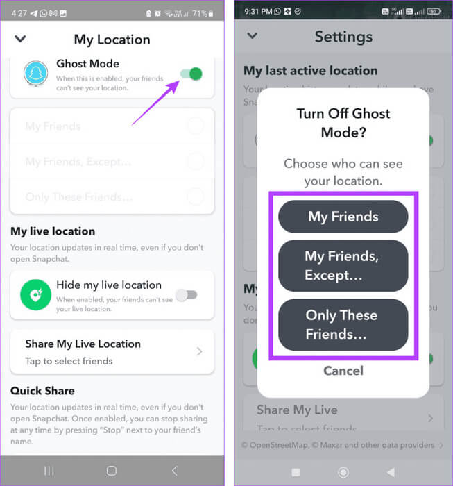 Turn-off-Ghost-Mode-768x823-1 ما هو وضع Snapchat Ghost ولماذا يجب عليك استخدامه
