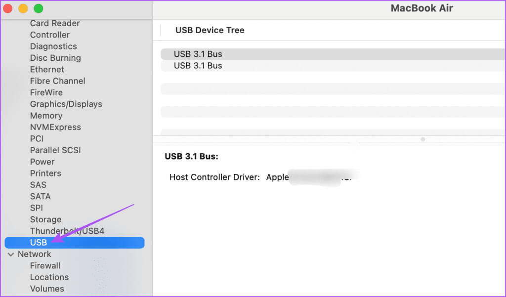 USB-system-report-mac-2-1024x601-1 أفضل 7 إصلاحات لخطأ "هذا الـ iPhone مفتوح في نافذة أخرى" في Apple Music على Mac